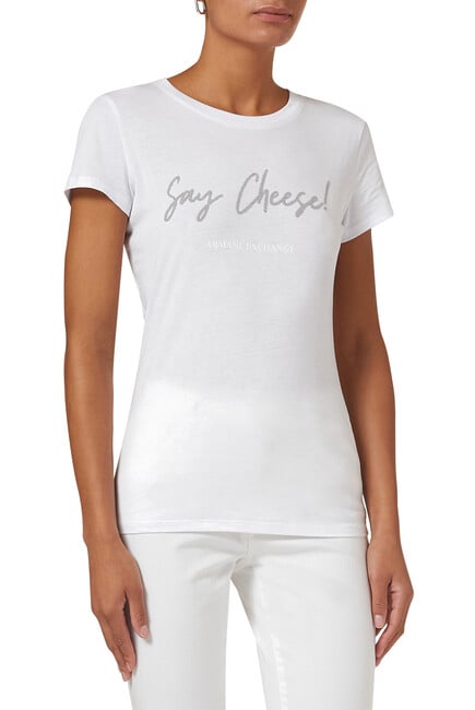 Say Cheese Graphic T-Shirt